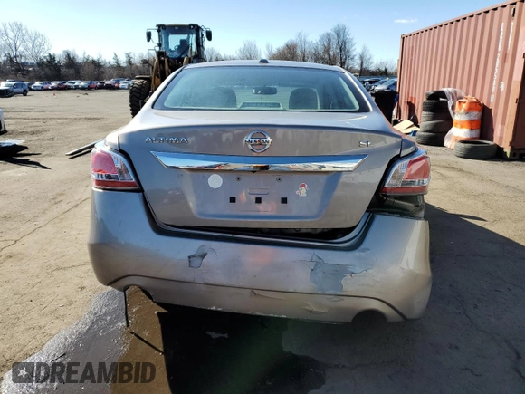 2015 Nissan Altima S with VIN 1N4AL3APXFN340671, listed as a Copart auction lot 50833795 with Not Provided miles and Salvage Title. Bid and sale history available at DreamBid. Image 6.