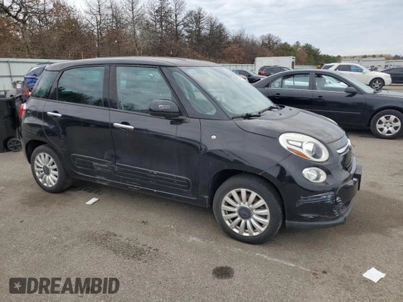 2015 FIAT 500L Easy with VIN ZFBCFABHXFZ032109, listed as a Copart auction lot 83249964 with Not provided miles and Clean title. Bid and sale history available at DreamBid. Image 4.
