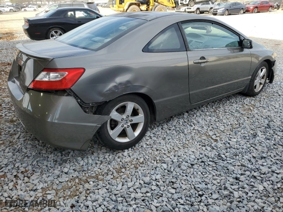 2006 Honda Civic Cpe EX with VIN 2HGFG128X6H520856, listed as a Copart auction lot 49777305 with 213,011 mi miles and Salvage Title. Bid and sale history available at carsss.com. Image 3.