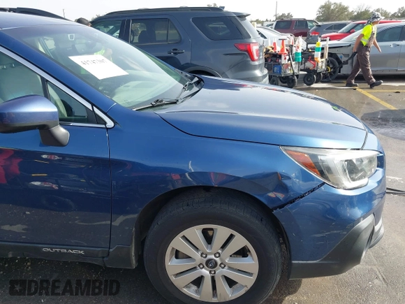 2019 Subaru Outback Premium with VIN 4S4BSAFC6K3381960, listed as a IAAI auction lot 41747307 with 161,657 mi miles and . Bid and sale history available at carsss.com. Image 17.