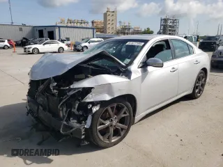 2014 Nissan Maxima SV with VIN 1N4AA5AP0EC907823, listed as a Copart auction lot 61677185 with Not provided miles and Salvage title. Bid and sale history available at DreamBid. Image 1.