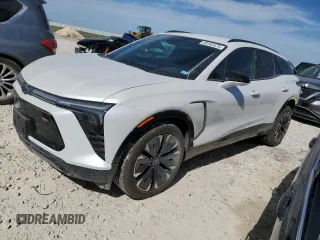 2024 Chevrolet Blazer EV eAWD RS z VIN 3GNKDCRJ3RS255118, wystawiony jako Copart lot #49162575 z przebiegiem 3132 mil mil oraz Szkody całkowita. Historia ofert i sprzedaży dostępna na DreamBid. Obrazek 1.