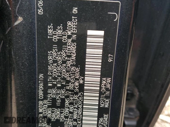 2006 Scion xB with VIN JTLKT324864092675, listed as a Copart auction lot 50658825 with 205,740 mi miles and Salvage Title. Bid and sale history available at carsss.com. Image 13.