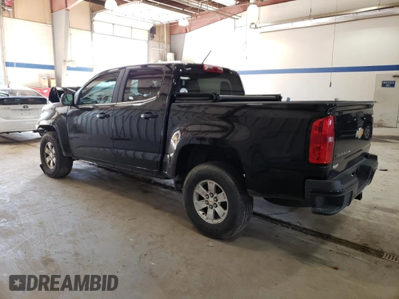 2020 Chevrolet Colorado 2WD Work Truck with VIN 1GCGSBEN7L1242145, listed as a Copart auction lot 43523345 with 29,516 mi miles and Salvage title. Bid and sale history available at DreamBid. Image 2.