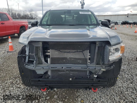 2021 GMC Canyon 4WD AT4 w/Leather with VIN 1GTG6FEN7M1149820, listed as a Copart auction lot 47602535 with 43,412 mi miles and Salvage Title. Bid and sale history available at carsss.com. Image 5.