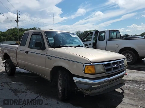 1993 Ford Ranger STX with VIN 1FTCR14X9PPA85437, listed as a Copart auction lot 63164895 with 447,353 mi miles and Salvage title. Bid and sale history available at DreamBid. Image 13.