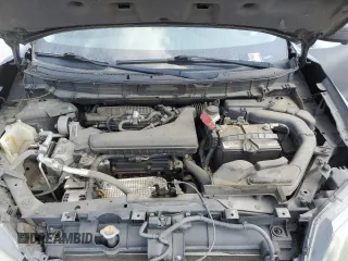 2016 Nissan Rogue SL with VIN 5N1AT2MT8GC754358, listed as a Copart auction lot 53604635 with 153,405 mi miles and Salvage Title. Bid and sale history available at carsss.com. Image 12.