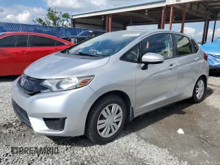 2016 Honda Fit LX with VIN JHMGK5H57GX014984, listed as a Copart auction lot 56843315 with 124,245 mi miles and Salvage title. Bid and sale history available at DreamBid. Image 1.