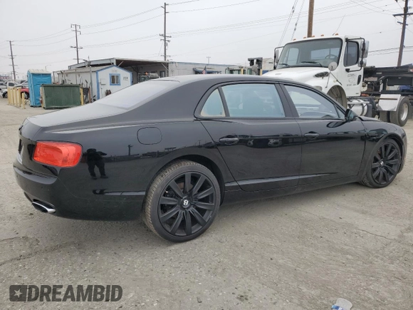 2014 Bentley Flying Spur with VIN SCBEC9ZA4EC094924, listed as a Copart auction lot 75667284 with 31,529 mi miles and Clean Title. Bid and sale history available at DreamBid. Image 3.
