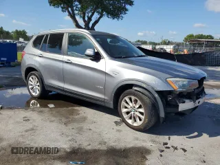 2016 BMW X3 xDrive28i z VIN 5UXWX9C58G0D65409, wystawiony jako Copart lot #56531765 z przebiegiem 110 447 mil mil oraz Szkoda całkowita • Salvage title. Historia ofert i sprzedaży dostępna na DreamBid. Obrazek 4.