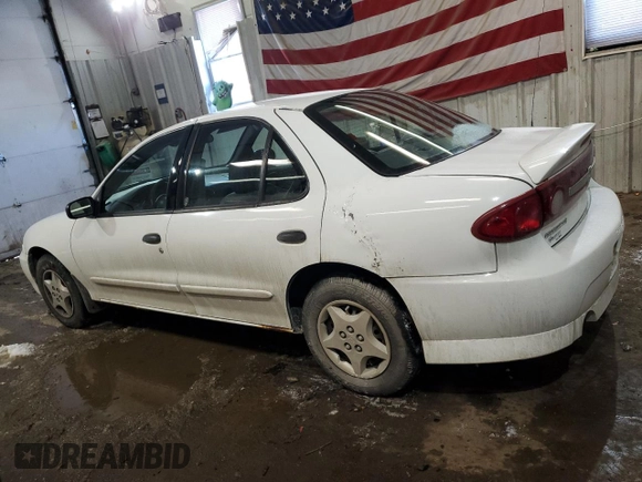 2005 Chevrolet Cavalier with VIN 1G1JC52F557144743, listed as a Copart auction lot 43777425 with 204,527 mi miles and Salvage Title. Bid and sale history available at DreamBid. Image 2.