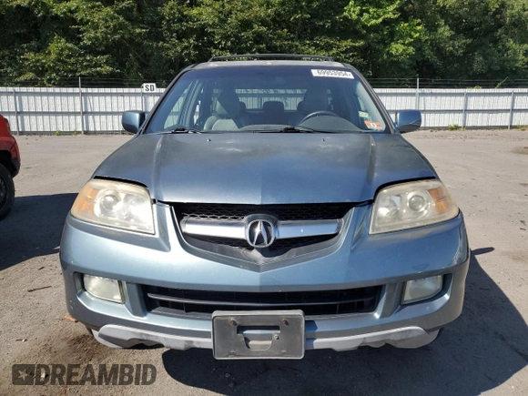 2005 Acura MDX Touring with VIN 2HNYD18975H532200, listed as a Copart auction lot 69953954 with 256,324 mi miles and Salvage Title. Bid and sale history available at carsss.com. Image 5.