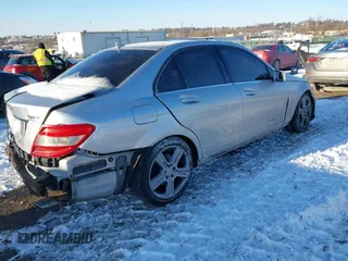 2011 Mercedes-Benz C 300 Sport with VIN WDDGF8BB3BR171193, listed as a IAAI auction lot 41349289 with 227,752 mi miles and . Bid and sale history available at DreamBid. Image 4.