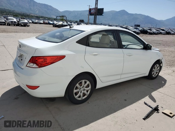 2012 Hyundai Accent GLS z VIN KMHCT4AE1CU194763, wystawiony jako Copart lot #58376315 z przebiegiem 107 458 mil mil oraz Szkoda całkowita • Salvage title. Historia ofert i sprzedaży dostępna na DreamBid. Obrazek 3.