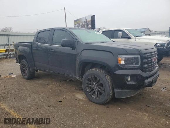 2017 GMC Canyon 2WD SLE with VIN 1GTG5CEN5H1181298, listed as a Copart auction lot 43681595 with 155,063 mi miles and Salvage Title. Bid and sale history available at carsss.com. Image 4.