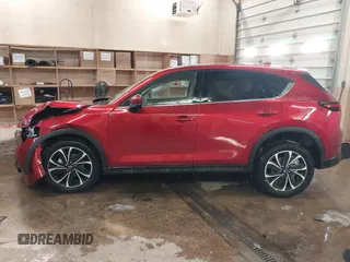 2023 Mazda CX-5 2.5 S Premium Plus Package with VIN JM3KFBEM5P0231069, listed as a IAAI auction lot 41489350 with 46,292 mi miles. Bid and sale history available at carsss.com. Image 15.