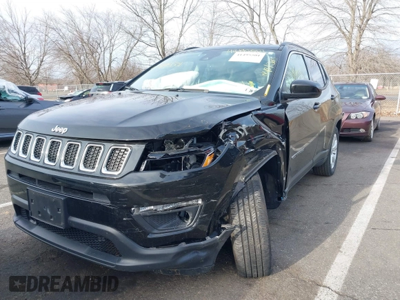 2021 Jeep Compass Altitude с VIN 3C4NJDBB7MT540625, выставлен на аукционе IAAI как лот 41495501 с пробегом Не указан миль и . История ставок и продаж доступна на DreamBid. Изображение 17.