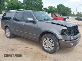 2013 Ford Expedition Max Limited with VIN 1FMJK1K54DEF07890, listed as a IAAI auction lot 42135461 with 197,173 mi miles and . Bid and sale history available at DreamBid. Image 1.