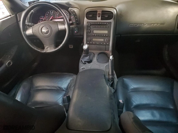 2007 Chevrolet Corvette with VIN 1G1YY25U775120855, listed as a Copart auction lot 80844154 with 0 mi miles and Salvage Title. Bid and sale history available at carsss.com. Image 8.