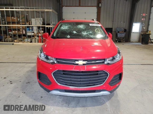 2018 Chevrolet Trax LT with VIN 3GNCJPSB0JL223720, listed as a Copart auction lot 53514395 with 60,520 mi miles and Salvage Title. Bid and sale history available at DreamBid. Image 5.