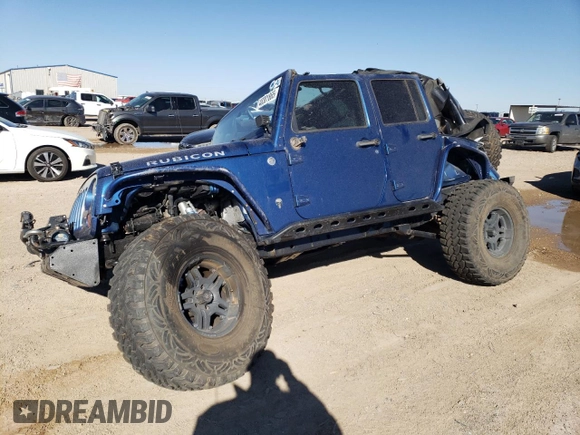 2010 Jeep Wrangler Unlimited Rubicon with VIN 1J4BA6H11AL154703, listed as a Copart auction lot 48301865 with 110,762 mi miles and Non repairable. Bid and sale history available at DreamBid. Image 1.