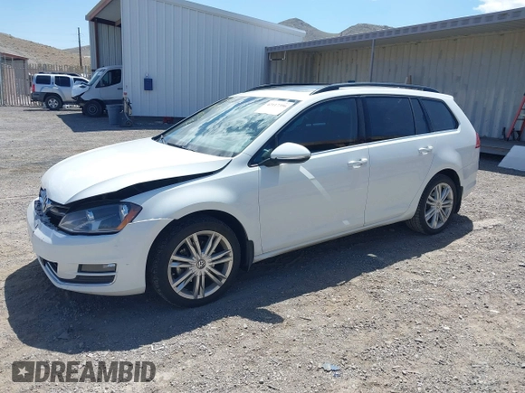 2015 Volkswagen Golf SportWagen TDI SE with VIN 3VWCA7AU2FM507053, listed as a IAAI auction lot 42117396 with 124,946 mi miles. Bid and sale history available at carsss.com. Image 17.