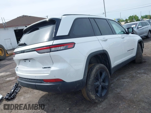 2023 Jeep Grand Cherokee Limited with VIN 1C4RJHBG5PC643014, listed as a IAAI auction lot 42352689 with 17,039 mi miles and . Bid and sale history available at DreamBid. Image 4.