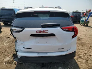 2021 GMC Terrain SLT with VIN 3GKALVEV5ML385565, listed as a Copart auction lot 60694045 with 109,930 mi miles and Non repairable. Bid and sale history available at DreamBid. Image 6.