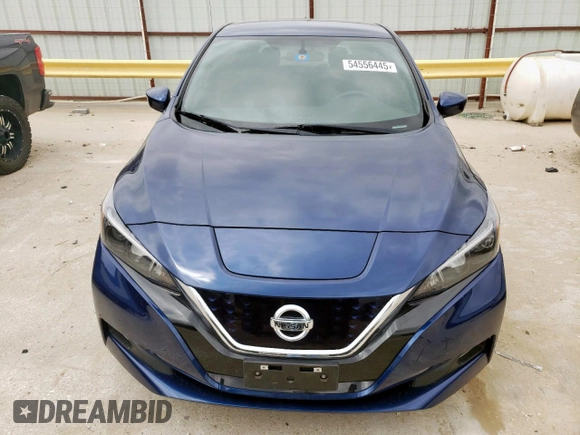 2018 Nissan LEAF S with VIN 1N4AZ1CP6JC301337, listed as a Copart auction lot 54556445 with 29,715 mi miles and Salvage Title. Bid and sale history available at DreamBid. Image 5.