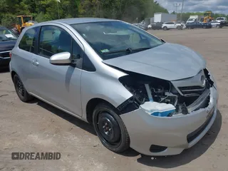 2014 Toyota Yaris L with VIN JTDJTUD38ED587118, listed as a IAAI auction lot 42211424 with 94,616 mi miles and . Bid and sale history available at DreamBid. Image 1.