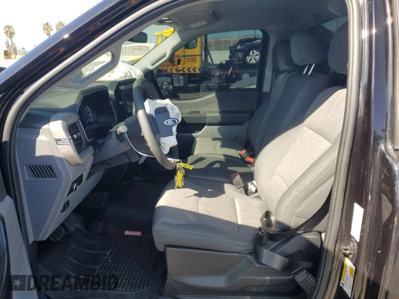 2023 Ford F-150 XL with VIN 1FTMF1C54PKG17414, listed as a Copart auction lot 47793275 with 19,053 mi miles and Salvage Title. Bid and sale history available at carsss.com. Image 7.