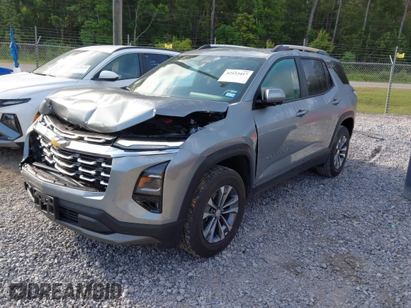 2025 Chevrolet Equinox FWD LT with VIN 3GNAXHEG5SL185017, listed as a IAAI auction lot 42153417 with 15,434 mi miles and . Bid and sale history available at DreamBid. Image 17.