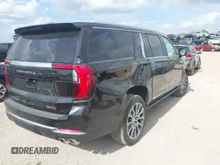 2025 GMC Yukon XL Denali with VIN 1GKS2JRL6SR170517, listed as a IAAI auction lot 41715754 with 1,091 mi miles. Bid and sale history available at carsss.com. Image 4.