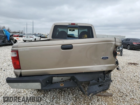 2003 Ford Ranger XL with VIN 1FTYR10D43PA16117, listed as a Copart auction lot 43649635 with 237,394 mi miles and Salvage Title. Bid and sale history available at DreamBid. Image 6.