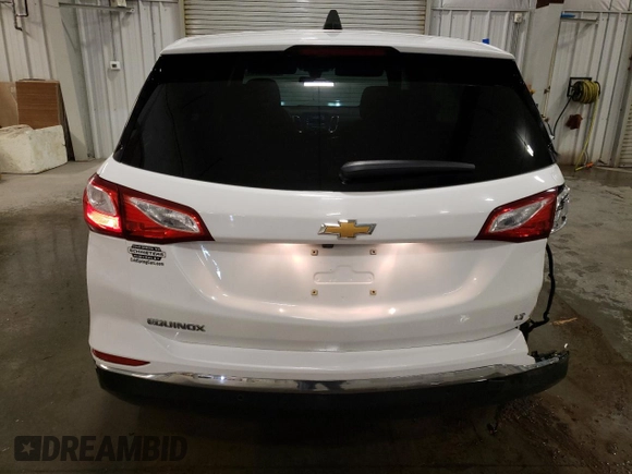 2021 Chevrolet Equinox LT with VIN 3GNAXUEV6MS131290, listed as a Copart auction lot 51341975 with 77,836 mi miles and Salvage Title. Bid and sale history available at DreamBid. Image 6.