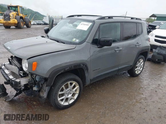 2020 Jeep Renegade Sport with VIN ZACNJBAB1LPL94733, listed as a IAAI auction lot 42310383 with 63,653 mi miles and . Bid and sale history available at DreamBid. Image 2.