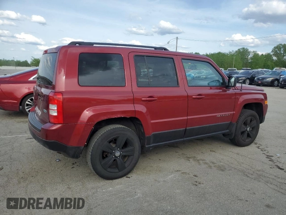 2016 Jeep Patriot Latitude with VIN 1C4NJRFB5GD742252, listed as a Copart auction lot 54364955 with 108,134 mi miles and Salvage title. Bid and sale history available at DreamBid. Image 3.