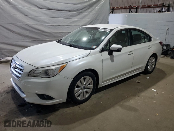 2015 Subaru Legacy Premium with VIN 4S3BNAF69F3029919, listed as a Copart auction lot 64006605 with Not provided miles and Salvage title. Bid and sale history available at DreamBid. Image 1.