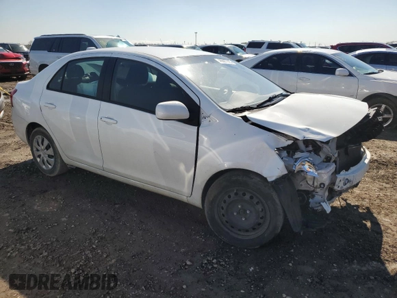 2012 Toyota Yaris with VIN JTDBT4K34CL020771, listed as a Copart auction lot 46887395 with 87,648 mi miles and Clean Title. Bid and sale history available at DreamBid. Image 4.