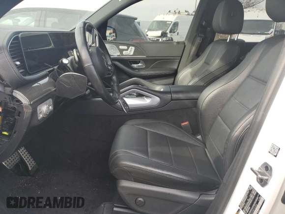 2022 Mercedes-Benz GLS 450 with VIN 4JGFF5KE0NA763244, listed as a Copart auction lot 46163825 with Not provided miles and Non repairable. Bid and sale history available at DreamBid. Image 7.