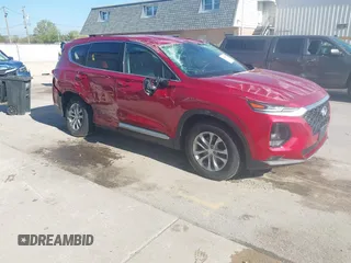 2019 Hyundai Santa Fe SEL Plus z VIN 5NMS3CAD3KH074132, wystawiony jako IAAI lot #42183177 z przebiegiem 55 165 mil mil oraz . Historia ofert i sprzedaży dostępna na DreamBid. Obrazek 1.