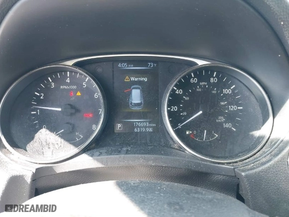2016 Nissan Rogue SV with VIN KNMAT2MT0GP723599, listed as a IAAI auction lot 41496787 with 176,693 mi miles. Bid and sale history available at carsss.com. Image 7.