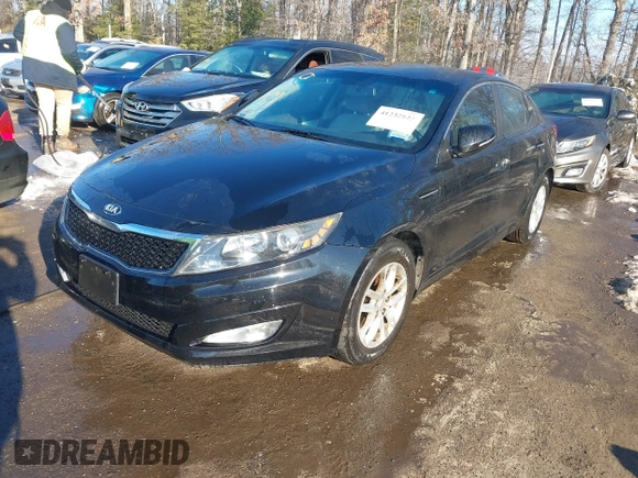 2013 Kia Optima LX with VIN 5XXGM4A74DG133743, listed as a IAAI auction lot 41232823 with 21,521 mi miles. Bid and sale history available at carsss.com. Image 16.