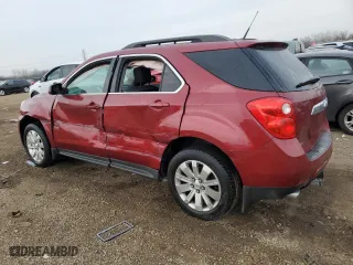 2010 Chevrolet Equinox LT w/1LT with VIN 2CNFLEEY0A6324339, listed as a Copart auction lot 85215584 with 183,416 mi miles and Salvage Title. Bid and sale history available at carsss.com. Image 2.