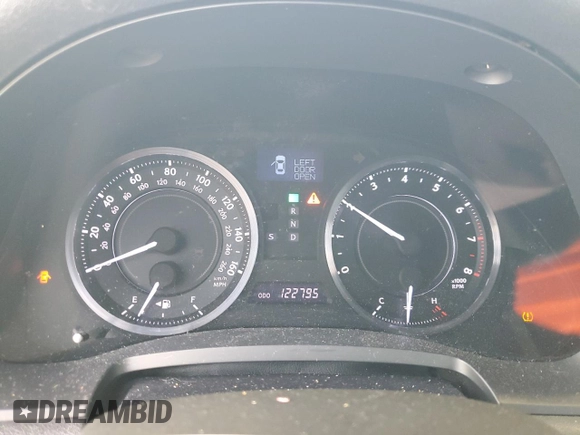 2011 Lexus IS 350 C with VIN JTHFE2C24B2506442, listed as a Copart auction lot 58697855 with 122,795 mi miles and Salvage title. Bid and sale history available at DreamBid. Image 9.