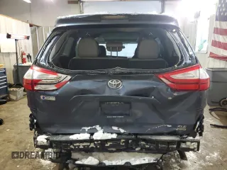 2016 Toyota Sienna Ltd with VIN 5TDDK3DC0GS142468, listed as a Copart auction lot 44816915 with 117,939 mi miles and Salvage Title. Bid and sale history available at carsss.com. Image 6.