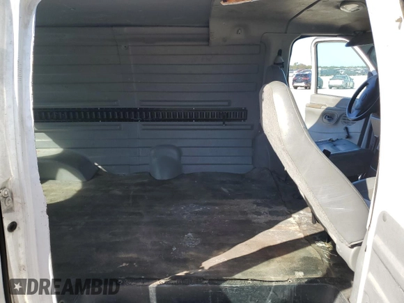 2004 Ford Econoline Cargo with VIN 1FTRE14W54HA59713, listed as a Copart auction lot 80306004 with 261,191 mi miles and Salvage Title. Bid and sale history available at carsss.com. Image 11.