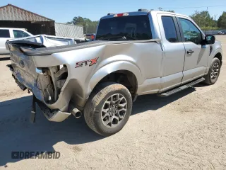 2021 Ford F-150 XL with VIN 1FTEX1C55MFB51837, listed as a Copart auction lot 72947504 with 109,901 mi miles and Salvage title. Bid and sale history available at DreamBid. Image 3.