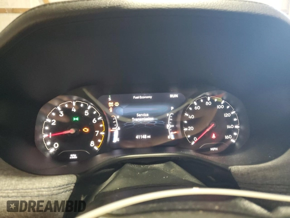 2024 Jeep Compass Latitude with VIN 3C4NJDBN7RT595027, listed as a Copart auction lot 62690895 with 41,148 mi miles and Clean title. Bid and sale history available at DreamBid. Image 9.