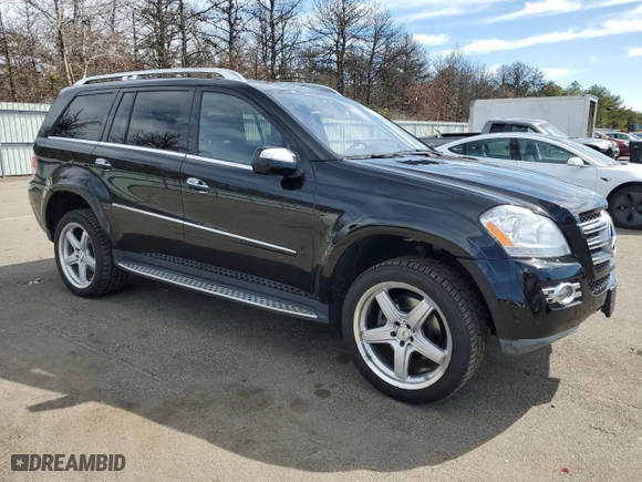 2009 Mercedes-Benz GL-Class 5.5L with VIN 4JGBF86E09A529427, listed as a Copart auction lot 48977625 with 71,248 mi miles and Salvage Title. Bid and sale history available at carsss.com. Image 4.